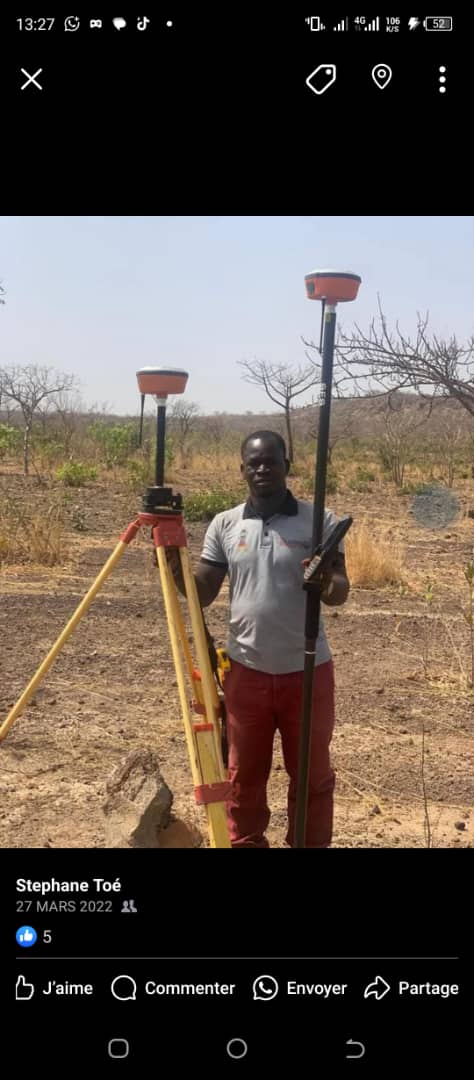 Équipement de topographie